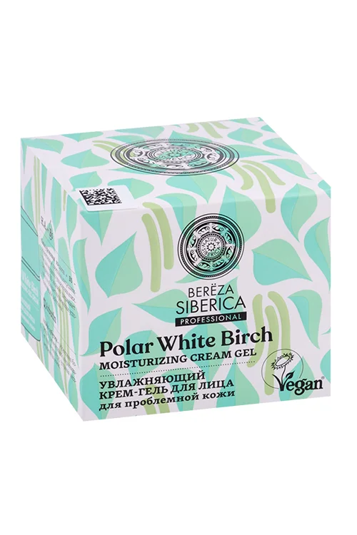 Крем-гель Natura siberica Bereza Siberica polar white birch увлажняющий для проблем кожи 50 мл