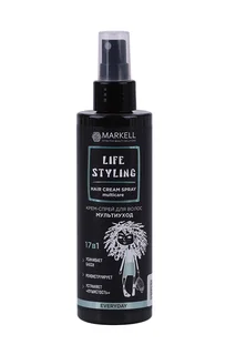 Крем-спрей Markell Life Styling Мультиуход 17в1 для волос 195 мл