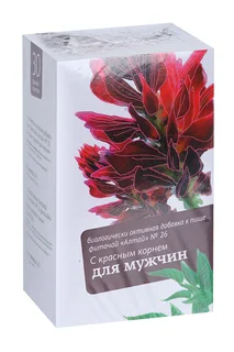 Фиточай Алтай №26 для мужчин с красным корнем 2 гр 30 шт