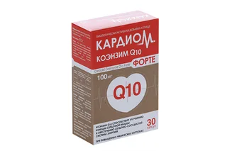 КардиоМ Коэнзим Q10 Форте 650 мг 30 шт капсулы