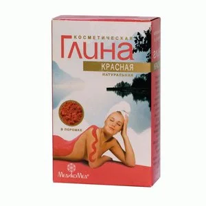 Глина красная косметическая 100 гр