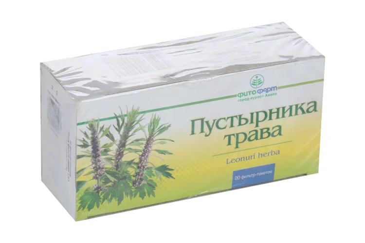 Пустырника трава порошок 1.5 г 20 шт