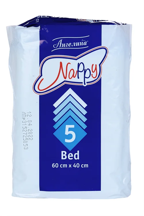 Пеленки Ангелина Хэппи гигиен 60×40 см 5 шт