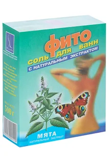 Соль для ванн Мята, 500 г