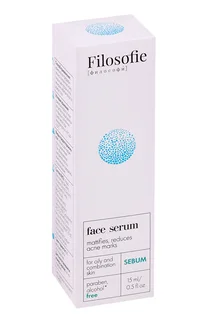 Сыворотка Filosofie Sebum face против несоверш для жирной / комбинир кожи для лица 15 мл