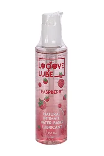Лубрикант LoveLube Raspberry ароматизир органический 250 мл