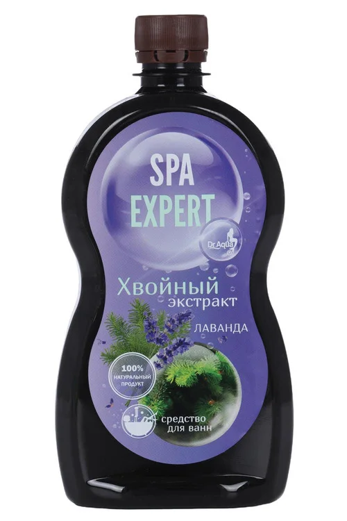 Средство Dr Aqua Spa Expert Хвойный экстракт Лаванда для ванн 600 мл