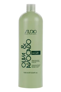 Бальзам для волос Kapous Studio Professional Olive & Avocado увлажняющий с маслами авокадо и оливы 1