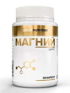 Магний aTech Nutrition, 720 мг, 30 шт, капсулы