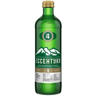 Вода Минеральная Ессентуки №4 450 мл Стекло