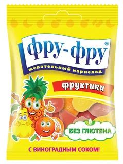 Фру-Фру мармелад натуральный сок витамины лесные ягоды 30 гр