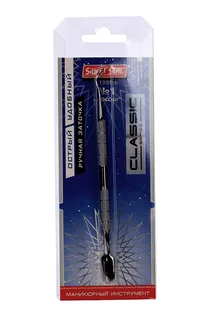 Кюретка Silver Star для педикюра / маникюра вогнутая лопатка АТ 984