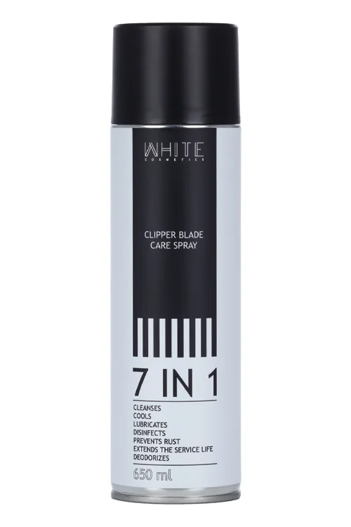 Средство White 7 in 1 Clipper Blade Care Spray для обслуж машинок для стрижки волос 650 мл