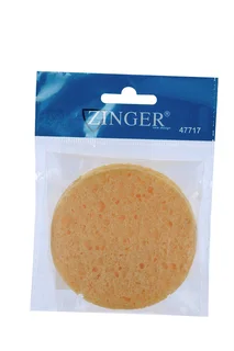 Спонж Zinger для умывания круглый d=8 см Puff-202