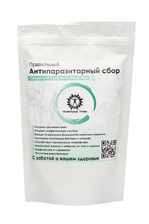 Антипаразитарный сбор 100 гр Правильные Травы.