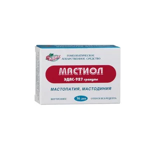 Мастиол Эдас-927 гранулы гом в ктк дозе 36 шт мастопатия мастодиния