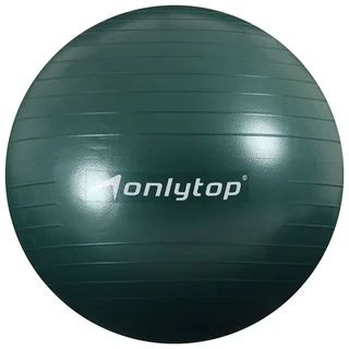 Фитбол Onlitop d=65 см 900 гр антивзрыв цвет зеленый
