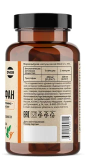 Триптофан OVERVit 60 шт капсулы