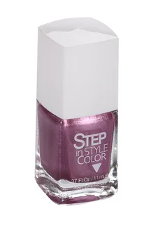Лак Step in Style Color для ногтей LE52 металлик / розовый 11 мл