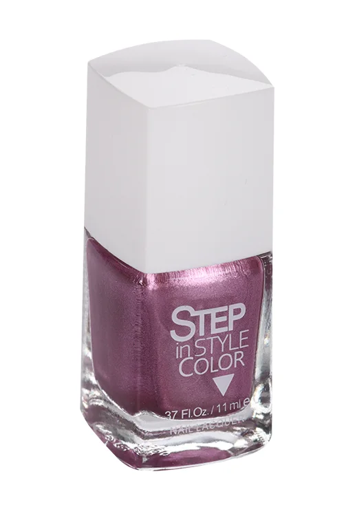 Лак Step in Style Color для ногтей LE52 металлик / розовый 11 мл