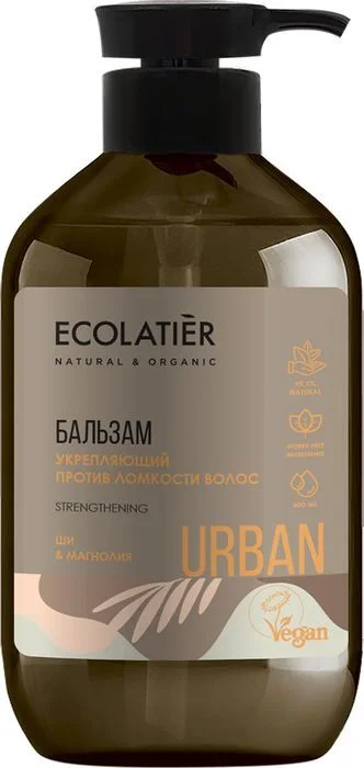 Бальзам Укрепляющий против ломкости волос ши & магнолия 400 мл Ecolatier