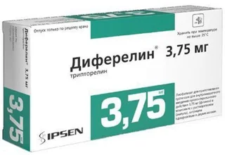 Диферелин лиоф. для сусп. для в/м введ. пролонг. 3.75 мг 1 шт