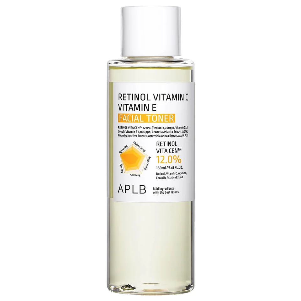 Укрепляющий тонер с ретинолом Retinol Vitamin C Vitamin E Facial Toner, 160 мл, Aplb