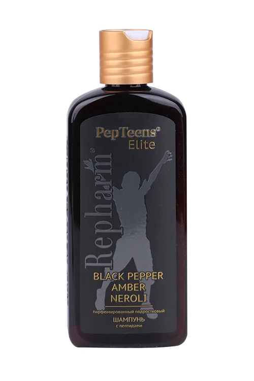 Шампунь Repharm PepTeens Elite Black Pepper Amber Neroli 250 мл