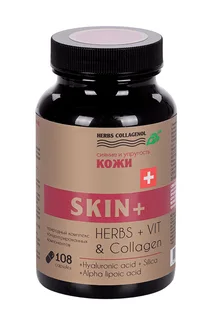 Skin+ Herbs Collagen 108 шт капсулы