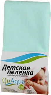 Пеленка Caress 70×100 зеленый плотность 170 гр /кв. м.