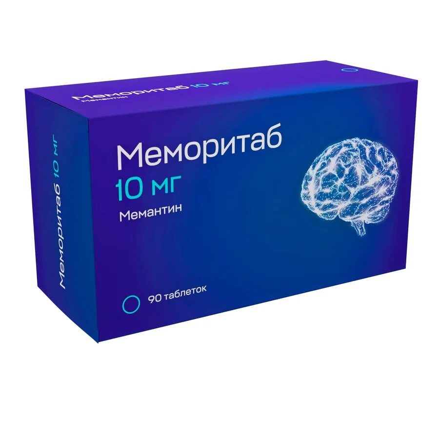 Меморитаб таблетки 10 мг 90 шт