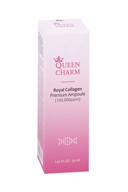 Сыворотка Queen Charm Ампульная увлажняющая с коллагеном 10% для лица 30 мл