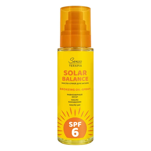 SensoTerapia Масло-спрей для загара «Solar Balance» 120 мл