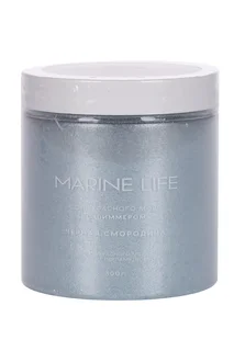 Соль для ванн Marine Life Красного моря с шиммером Черная смородина 300 гр