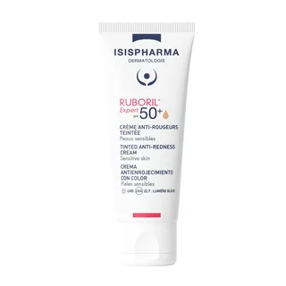 Крем тонирующий для кожи склонной к покраснениям Ruboril Expert SPF50+, Isispharma, 40 мл