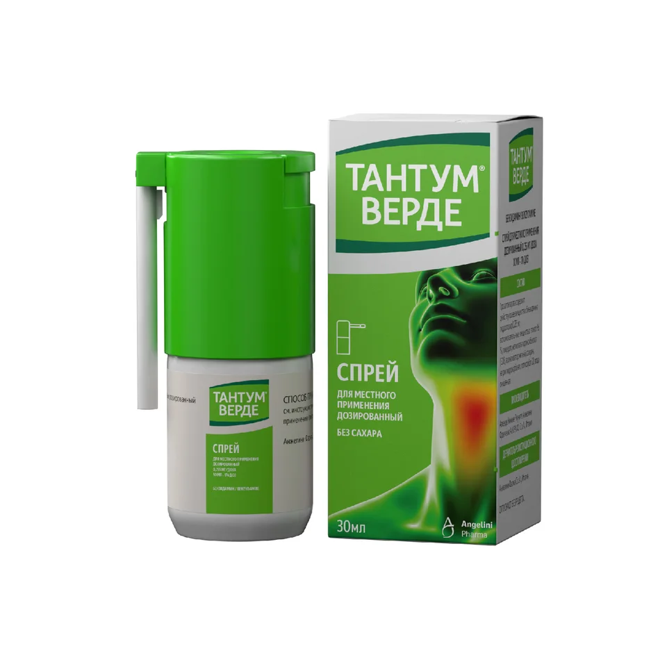 Тантум Верде спрей 0.255 мг / доза 30 мл