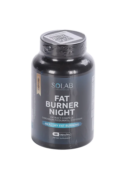 Жиросжигатель Solab Fat Burner Night, 60 шт, капсулы (БАД)