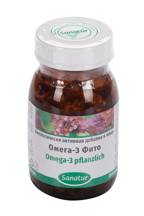 Омега-3 Фито Sanatur 709 мг 120 шт капсулы