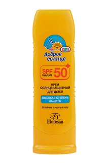 Крем Floresan Доброе солнце солнцезащитный SPF 50+ для детей 125 мл