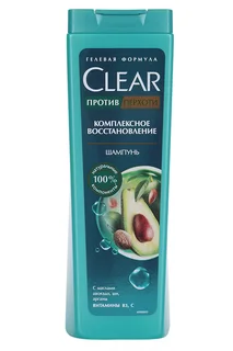 Шампунь Clear п/перхоти комплекс восстановление 400 мл