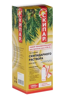 Набор Скипар НТВ-01 эмульсия желтая скипид / термометр / мерн стакан 1000 мл