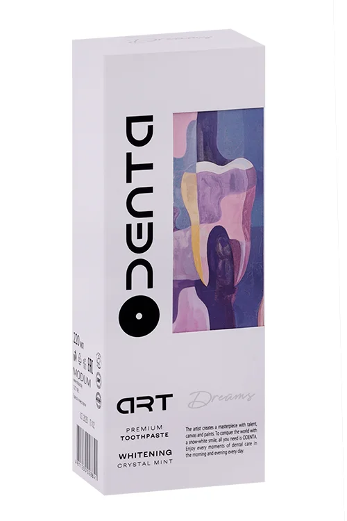 Зубная паста Modum Odenta art Dreams Whitening Crystal Mint 220 мл