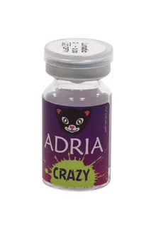 Контактные линзы Adria Crazy Lunatic квартальные белый 0,00/14,0/8,6