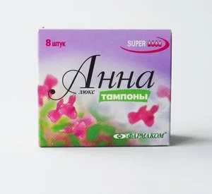 Тампоны Анна Люкс Супер 8 шт