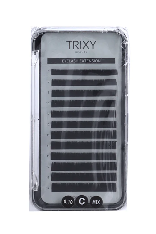 Ресницы Trixy Beauty для наращивания 0,10 C mix (00-00000905)