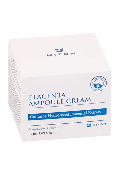 Крем Mizon Placenta Ampoule плацентарный для лица, 50 мл
