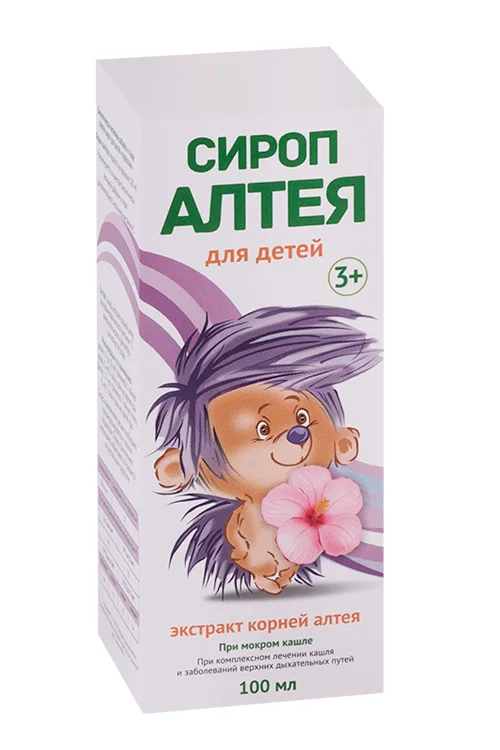 Сироп Алтея ФармГрупп для детей ФИТОЕжка 100 мл