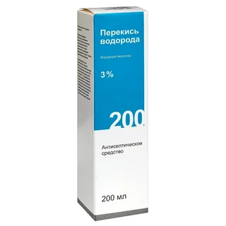 Перекись Водорода раствор для местного и наружного применения 3% флакон 200 мл