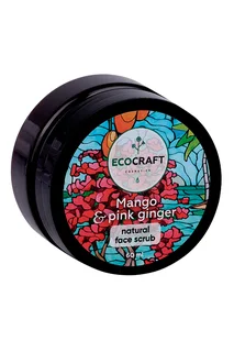 Скраб Ecocraft Натуральный для тела Манго и розовый имбирь 60 мл