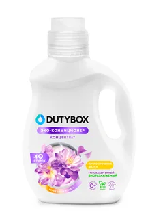 Кондиционер для белья Dutybox Концентрат "Белые цветы и амбра" (40 стирок) 1л